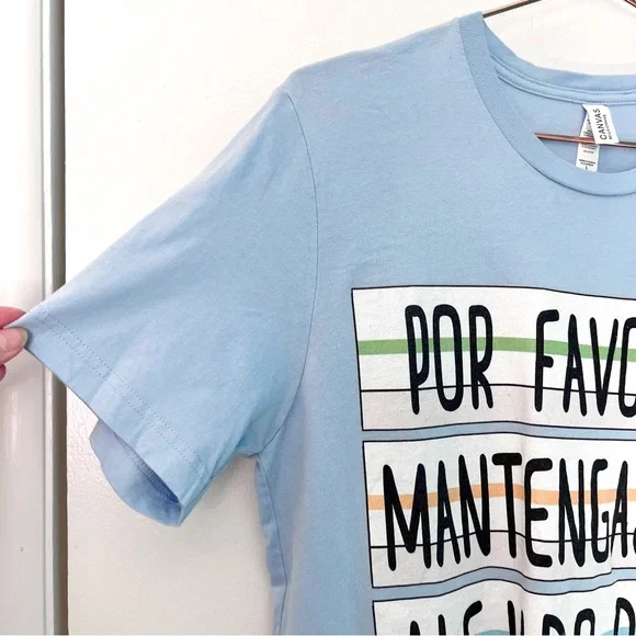 bella canvas | walt disney world monorail graphic tee light blue unisex l - Picture 2 of 6